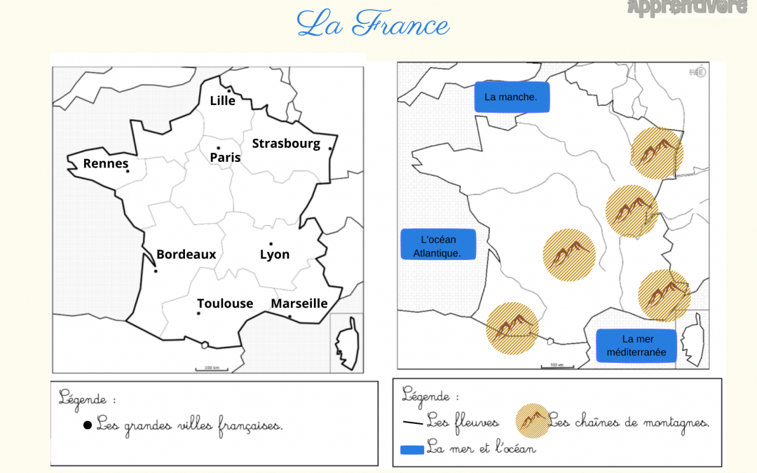 Géographie : La France (Leçon)