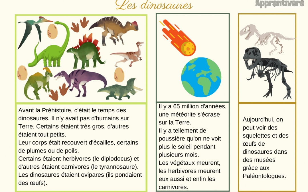 Histoire : Les Dinosaures (Leçon)