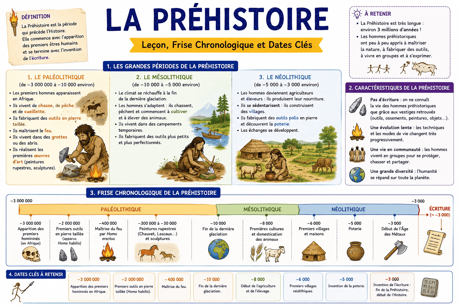 Leçon la préhistoire Leçon la préhistoire